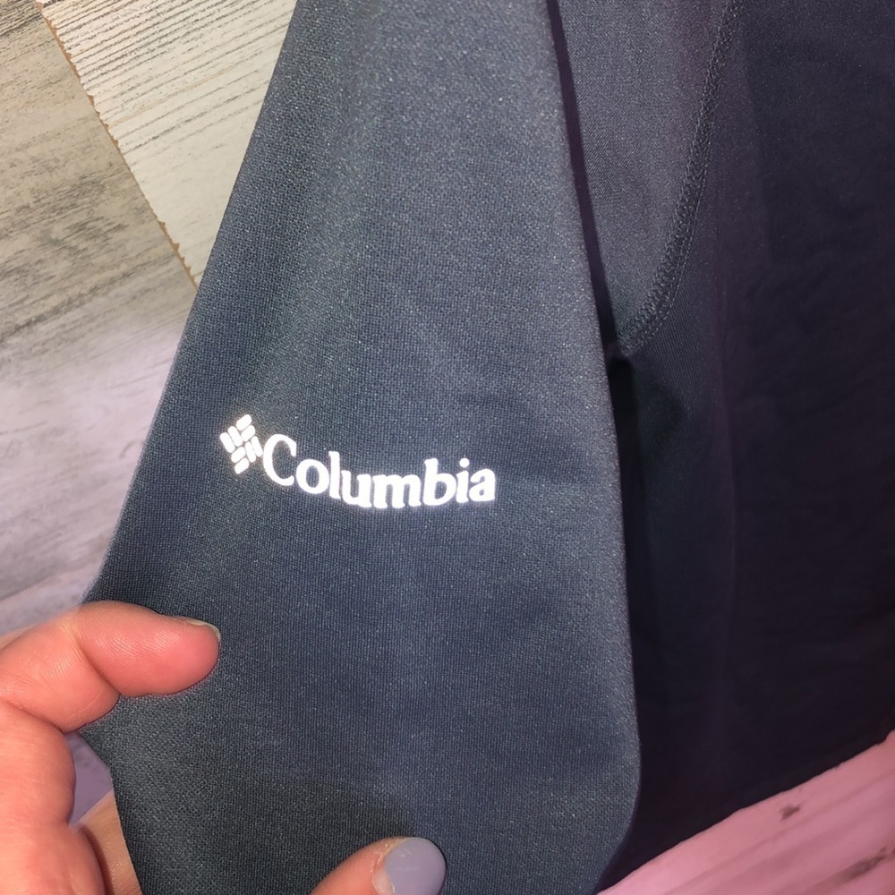 Columbia sweatshirt Omni-wick advanced evaporation grey cowl neck hoodie… - Picture 7 of 7